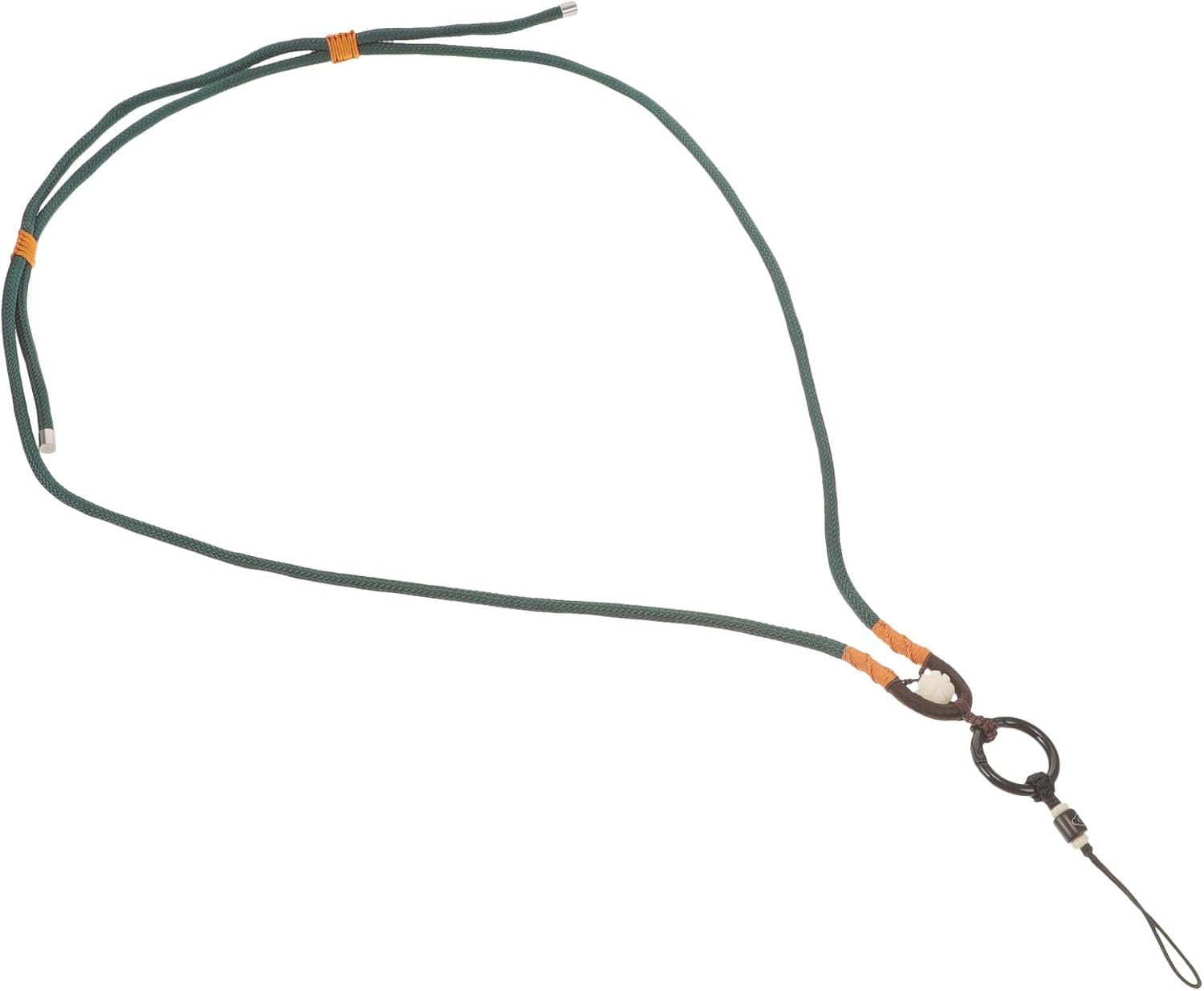 Creative Black Phone Neck Lanyard Plastic Anti Loss Hanging Rope