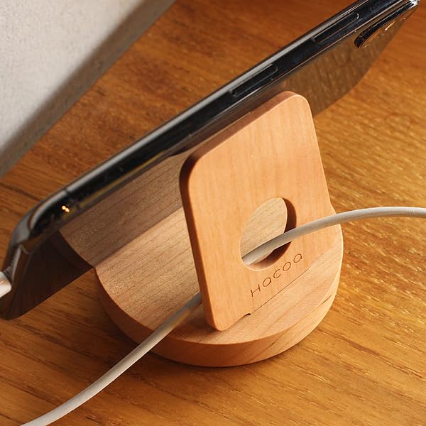 新商品!! TESLYAR 木製スマートフォンスタンド TESLYAR 木製スマートフォンスタンド 新商品✨新品未使用 スマホ