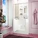 Spa World Venzi Vz3140rwa Rectangular Air Jetted Walk-In Bathtub, 31x40, Right Drain, White