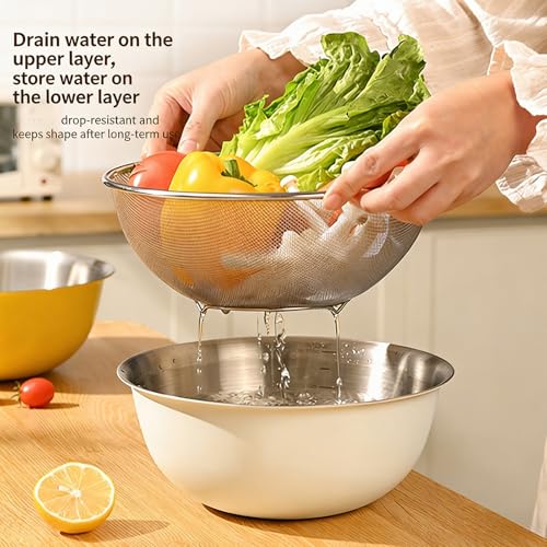 Set de Bowl y Colador de Acero Inoxidable para Cocina miniatura 5
