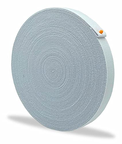 JODIDI Elastisches Band zum Nähen, Weiß, 1.5cm