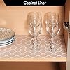 Cooyes Shelf Liner for Kitchen Cabinets – Non-Adhesive Waterproof Drawer Liner – Durable EVA Material Easy-to-Cut Shelf Paper for Refrigerator, Cupboard, Dresser with Modern Pattern #2