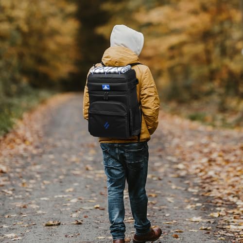Image of Laripwit 54 /40 Cans Backpack Cooler Insulated Leak-Proof Large Cooler Backpack Double Deck Lunch Backpack for Men Women - Perfect Soft Cooler Bag for Tactical, Camping, Picnic, Beach, Hiking