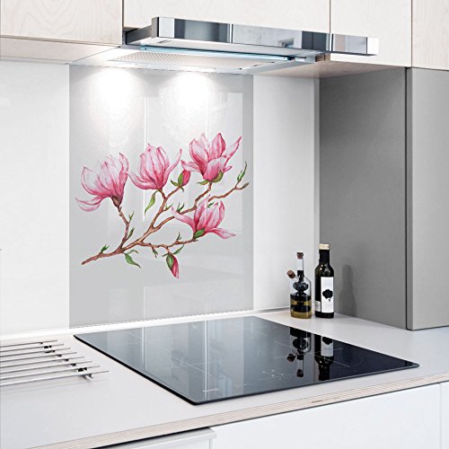 UrboArt Digital Print Glass Splashback Heat Resistant Toughened 700 (90cm x 65cm)