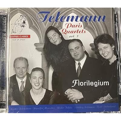 Telemann Paris Quartet Vol.3