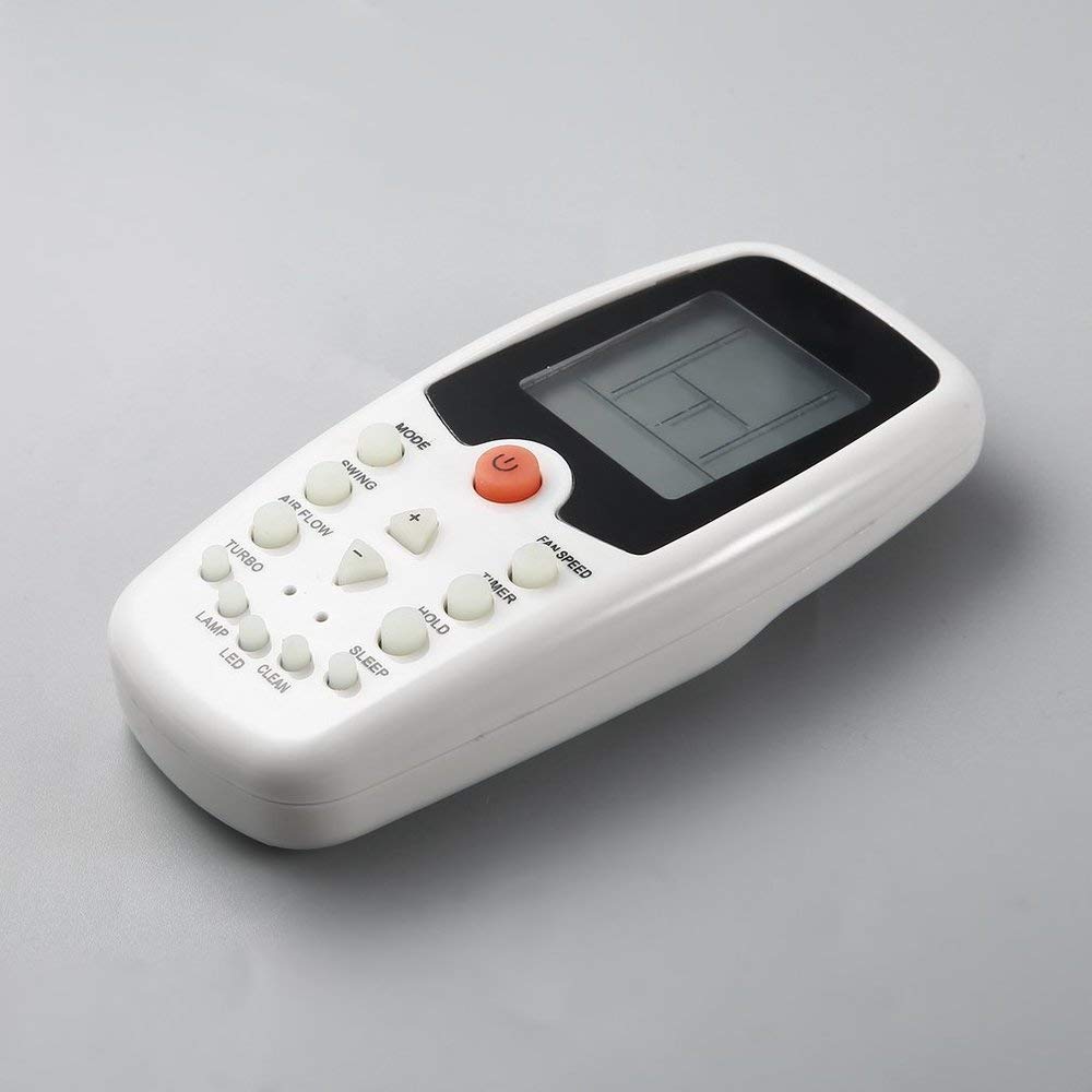 Sostituzione Telecomando universale Smart Climatizzatore per ZH/EZ-01 AC A/C Telecomando per climatizzatore-Grigio