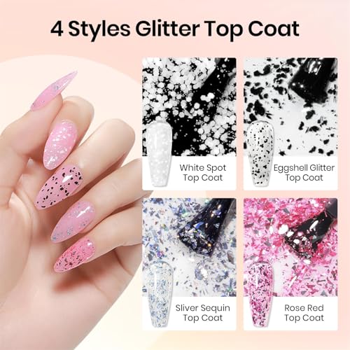 Esmalte Gel Top Coat Brillante 4 Colores 7ml miniatura 3