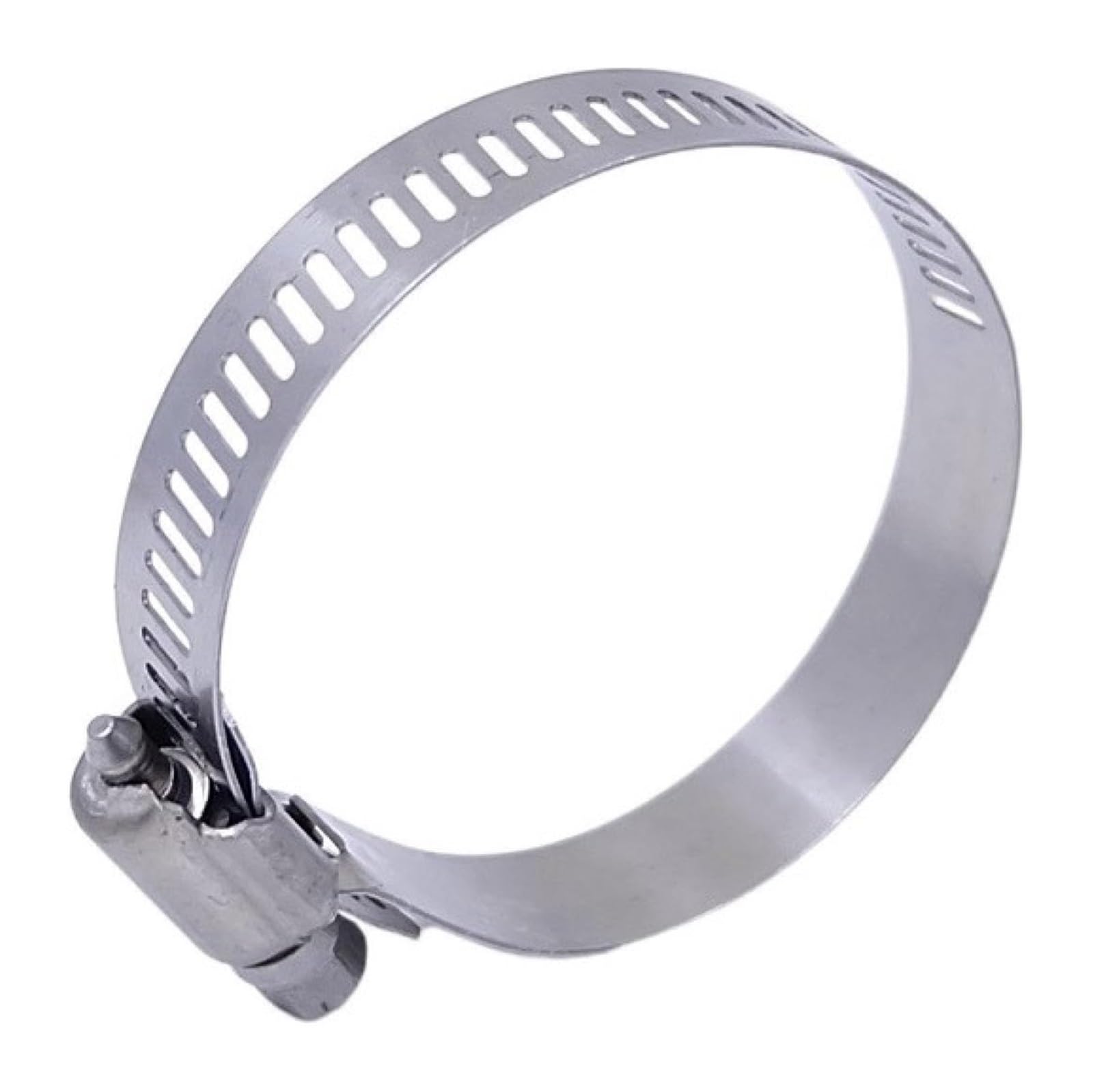 Abrazadera ajustable con tornillo sin fin, Abrazaderas de manguera accionamiento acero inoxidable 304, engranaje helicoidal 6-600 mm, 5/10 unidades(72-95mm X 10pcs)
