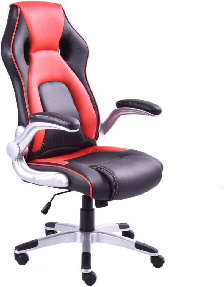 PU Leather Executive Racing Style Bucket Seat Office Desk Gaming Chairs