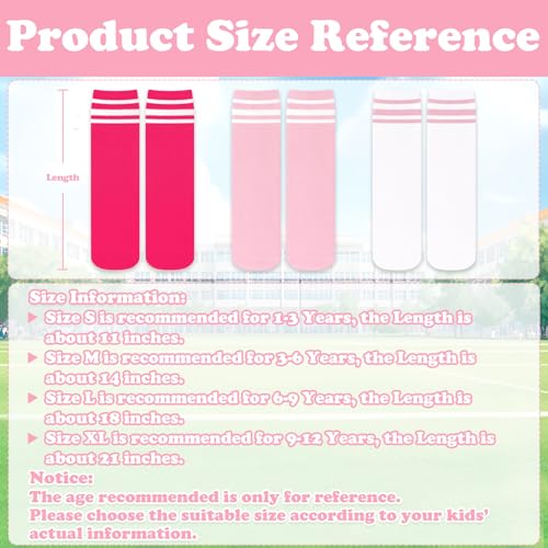 Image of Sarfel Toddler Soccer Socks Kids Soccer Socks Youth Soccer Socks Kids Baseball Socks Girls Softball Socks Boys Football Socks