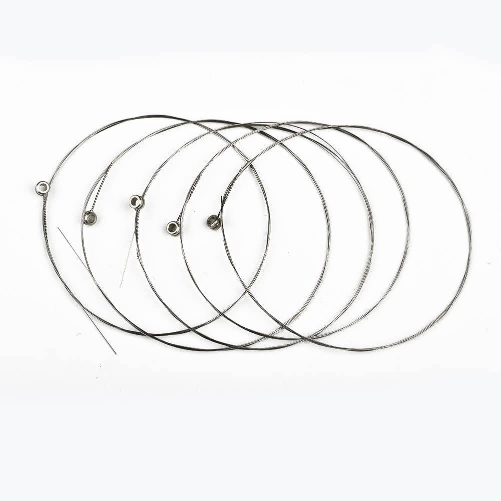 Pack of 10 Steel Guitar Strings Electric 1st Single Guitar Strings Acoustic Guitar Steel Strings for Western Guitar for Classical Concert Acoustic Guitar