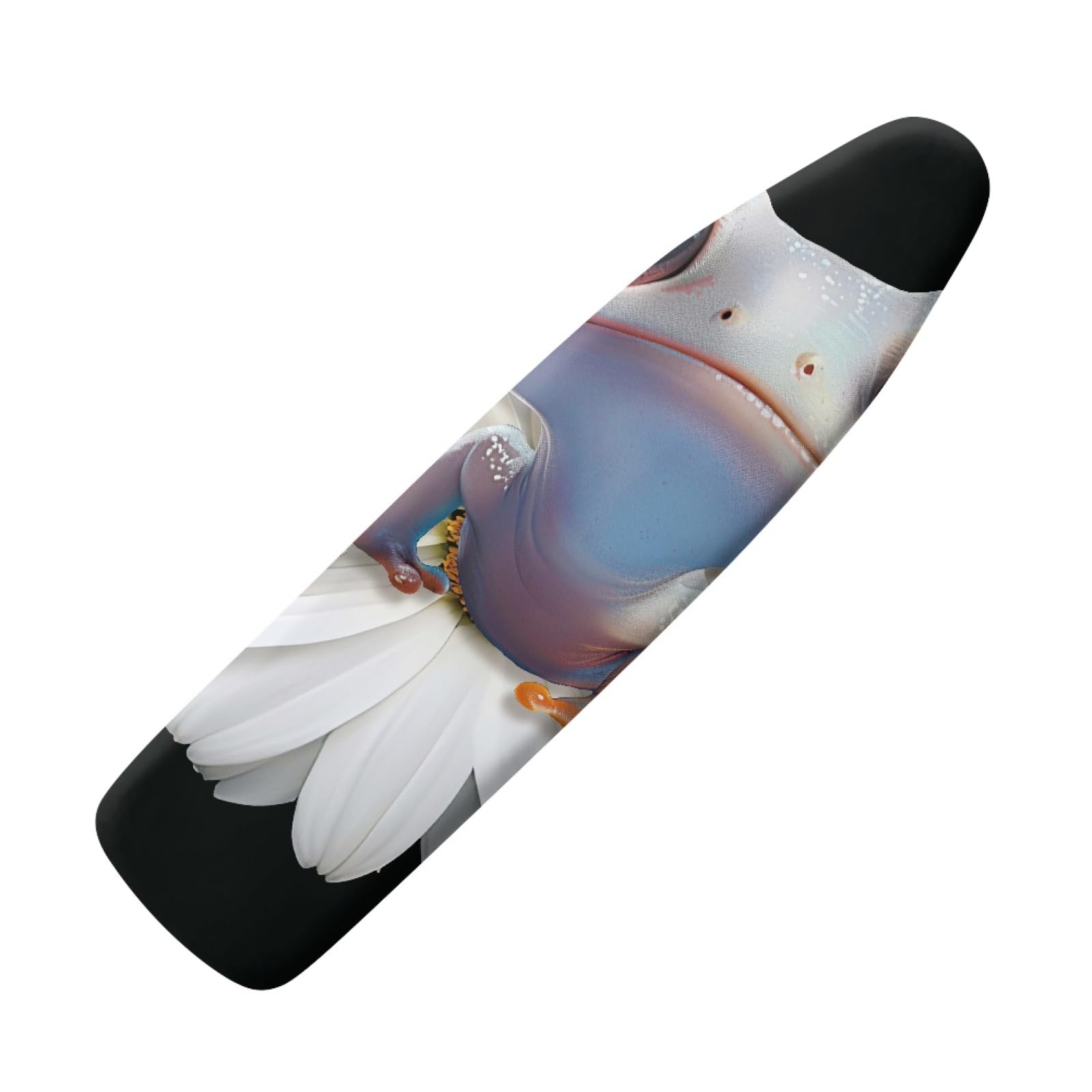 Ironing Board Cover 135X45 Frog Padded Iron Board Cover With Elasticated, Easy Fit And Resists Scorching, Cord Binding & Stretch System