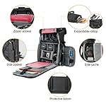 Camera-Backpack-Rolltop-Laptop-Compartment-Quick-Side-Access-for-Hiking-Traveling-Photographers-DSLR-SLR-Cameras-Waterproof-Removable-Padded-Shoulder-Case-Insert-by-BESNFOTO
