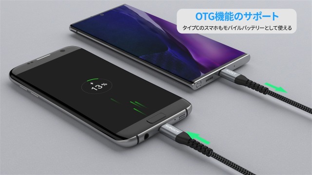 SUNGUY Type C Micro USB 充電ケーブル 2M データ転送 Amazon.co.jp