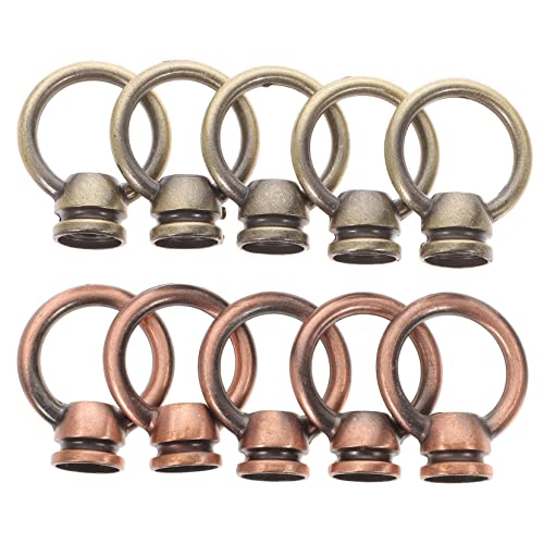 Holibanna Ceiling Lighting Hooks 10 Pack Chandelier Load-Bearing Hooks for Hanging Light Fixtures