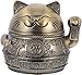 Cendrier du bureau à domicile décoration chanceuse chat cendrier avec couvercle de la fortune japonaise à la ventre du vent fumant le plateau de cendre Conteneur de crosse de cigarette maneki neko