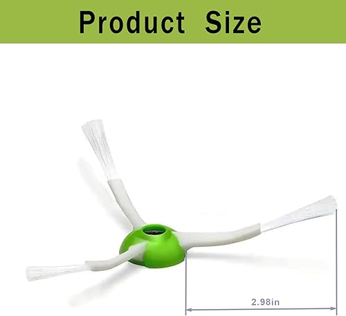 Miniatura 4 de E-HAO Paquete de 6 cepillos de repuesto para iRobot Roomba serie i & j y e todos los modelos, piezas de cepillos laterales al vacío para