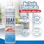 Rock Doctor Foaming Hand Soap In Seconds, 3 Pack, Spray Bottle Dispenser, Fresh Scent, No Rinse Alcohol Free Sanitizer, Gentle on Soft Skin, Home, Work, and School - Image 2
