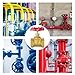 Nicerity 1Pcs Brass industrial Gate Valve DN25 1