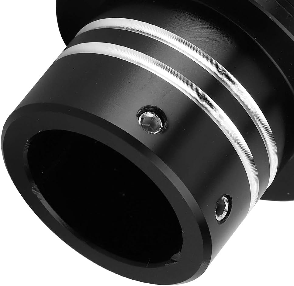 Front Axle Nut Covers Caps Kit, CNC Crown Front Axle Nut Cover Cap, Compatible with Harley Sportster Softail Fatboy Dyna Touring, Chrome