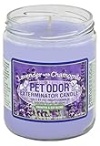 0 Pet Odor Exterminator Candle Lavender with Chamomile