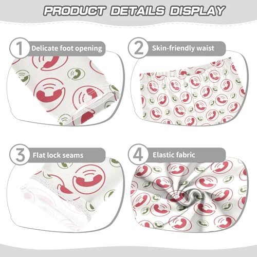 Girls Leggings Telephone Icon Toddler Girls Clothes Leggings for Girls Toddler Girls Leggings 3-4T3