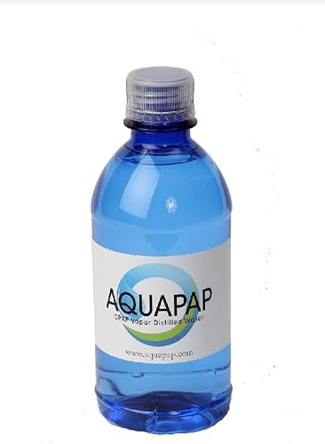 Miniatura 4 de AQUAPAP Easy Lift - Paquete de 24 unidades de agua CPAP destilada al vapor de 12 onzas  Incluye 4 x 6 bolsas de fácil elevación  1  2 noches por