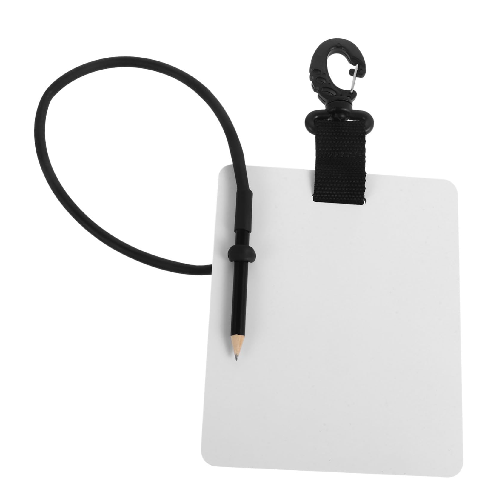 BRIGHTFUFU Water Writing Board Diving Handwriting Pad Waterproof Notebook Gear for Scuba Diving Whiteboard Clip