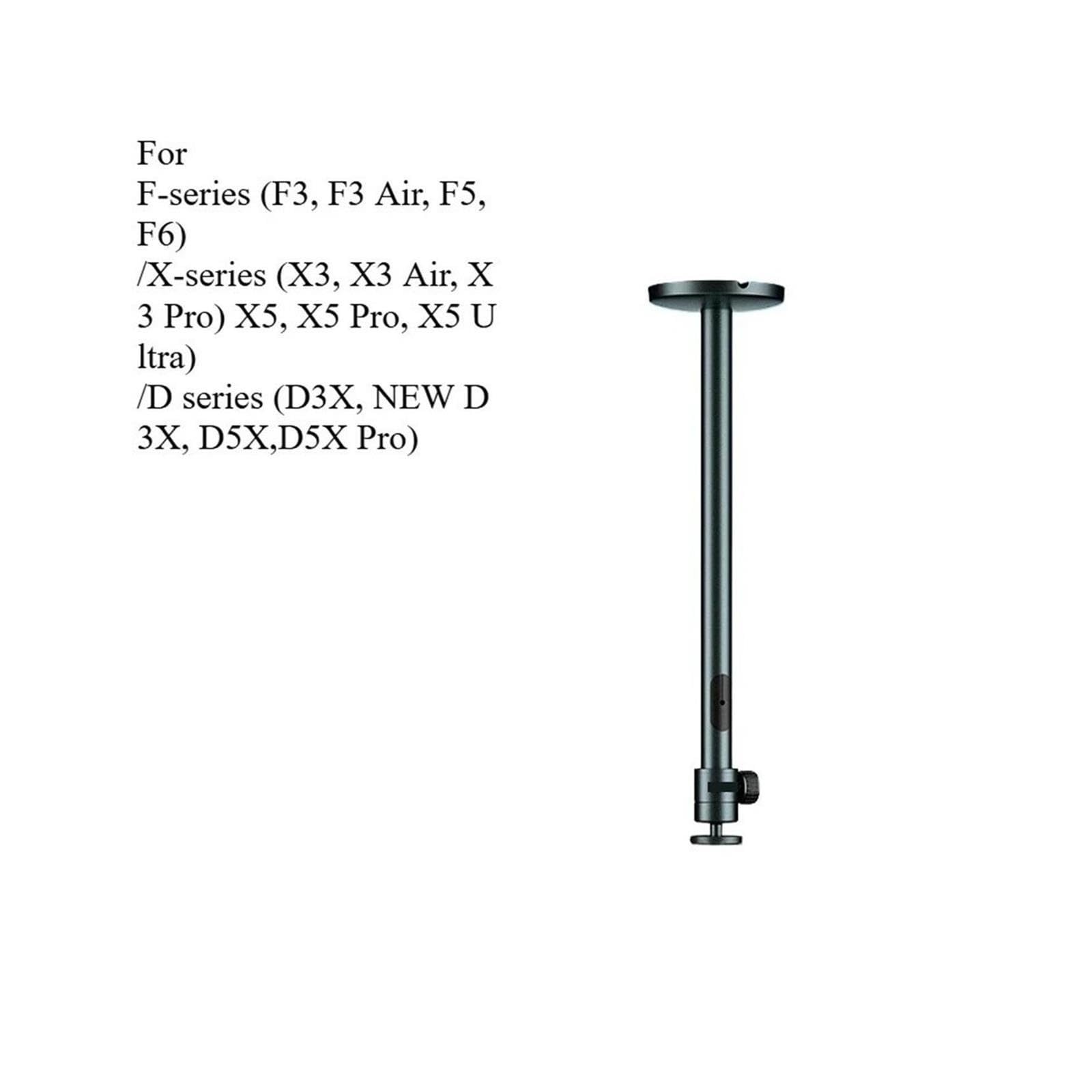 Compatible con Dangbei, Soporte for proyector de Techo de 6mm X3-X5 | Soporte de techo for proyector de 6mm, for X3 Pro X5 Ultra D3X D5X ​​Vidda C1 C2 Pro Ultra, acero resistente