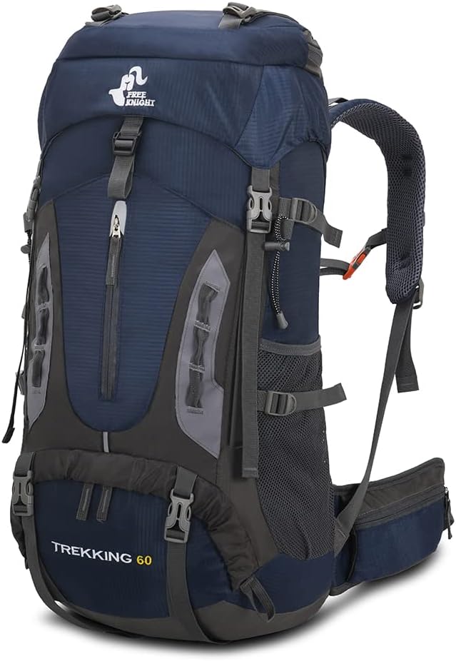 Buy 60L Waterproof Lightweight Hiking Backpack with Rain Cover,Outdoor