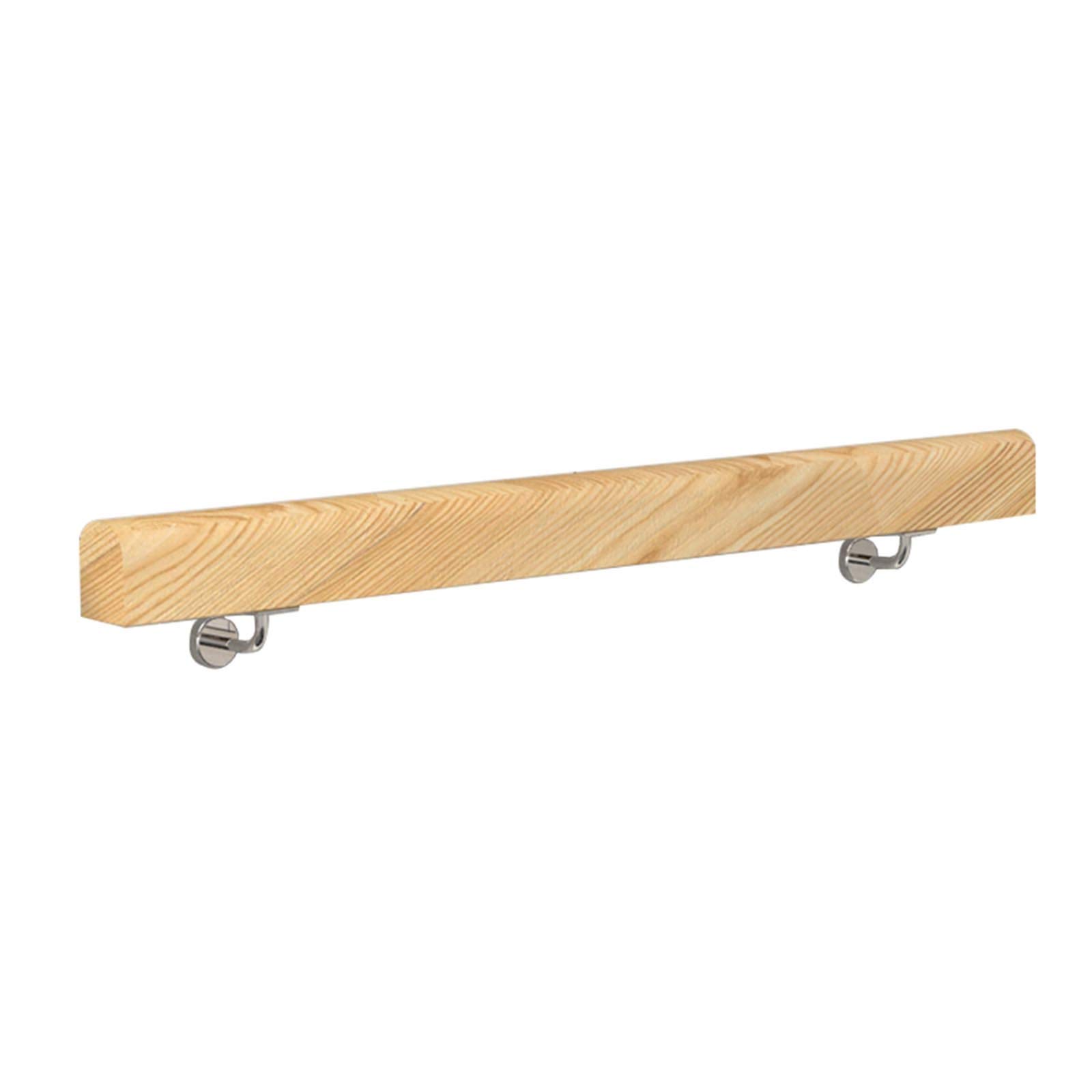 Barre d'appui d'escalier antidérapante en bois de 1,5 à 5 pieds