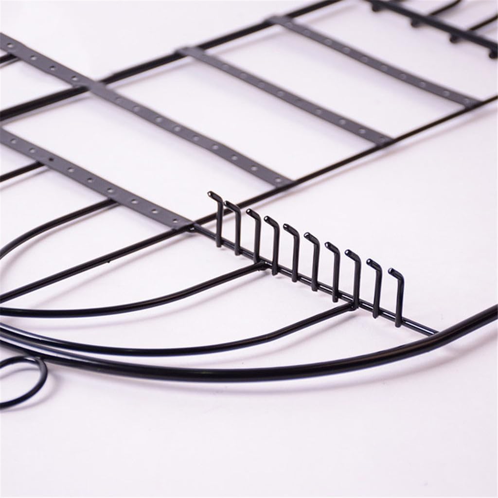 JSEIAJB Birdcage Jewelry Display Rack Home Decoration Jewelry Rack Wall Hanging Earring Rack Necklace Storage Display Rack(E)