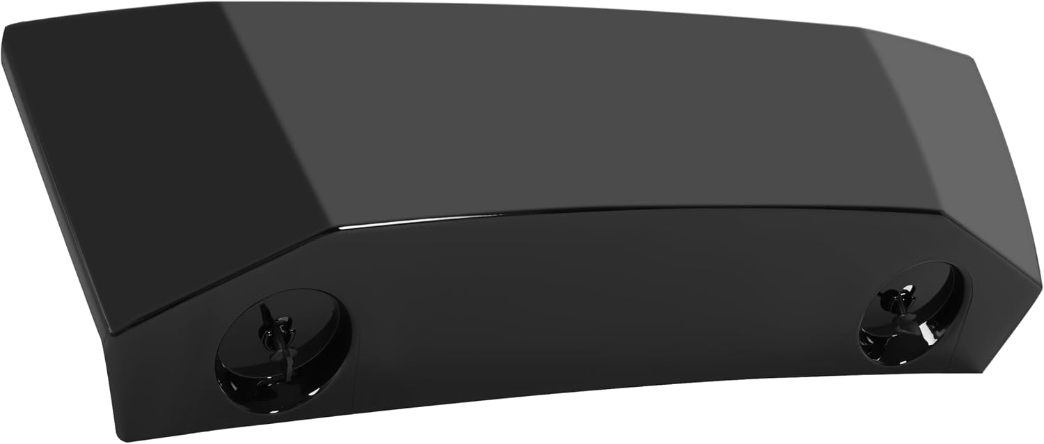 ALMULOO Rear Bumper Tow Hitch Cover Compatible with 2015 2016 2017 2018 2019 2020 Cadillac Escalade/Escalade ESV Rear Trailer Hitch Cover Replacement for 84410295 GM1180178 23431237 Plastic(PP+TD20)