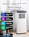 Pro Breeze 12000 BTU Mobile Klimaanlage (Räume bis 50㎡) – Klimaanlage mobil mit App-Steuerung, Timer & LED-Display – inkl. Fensterabdichtung & Abluftschlauch – Mobiles Klimagerät für Zuhause & Büro