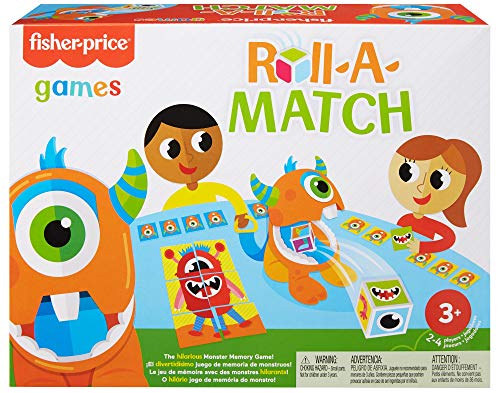 Fisher Price Dé Li Mélo Jeu De Mémoire Et D Association De Cartes Sur Le Th Me Des Monstres 2 4 Joueurs Pour Enfants Partir De Gwn52 - vue 8