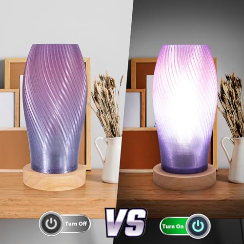 Image of 3D Printer Pla Filament HS Glitter Clear Blue+Purple for Bambu Lab AMS,AMS Lite