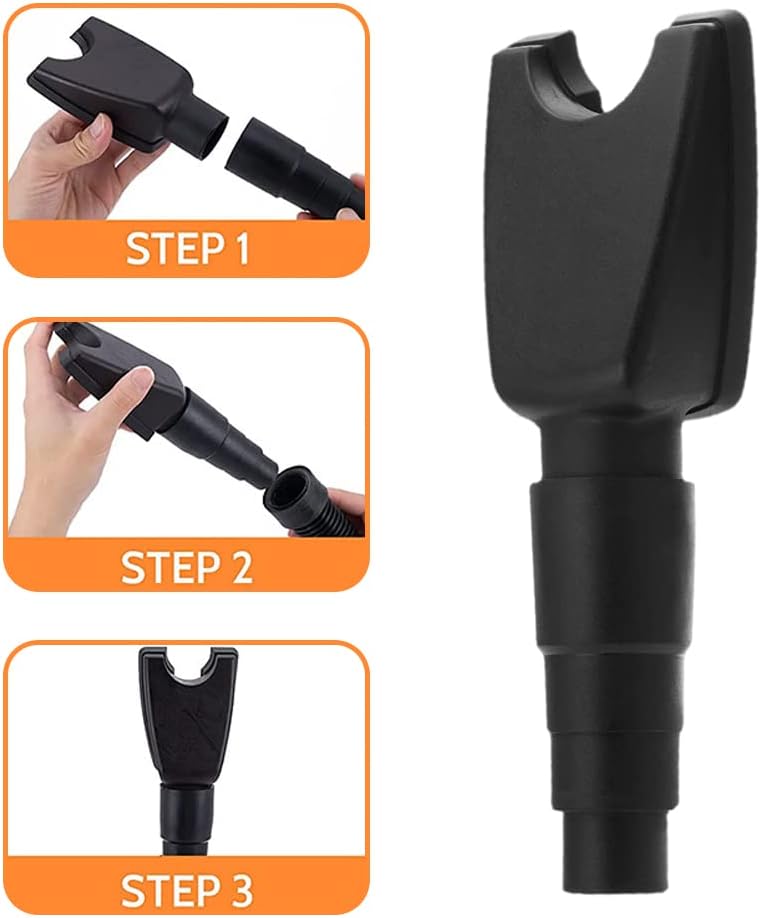 Walfront Dust Collector for Electric Drill Ash Receiving Bowl 7x14x5.5cm Plastic Dust Extraction Tool for Home Use