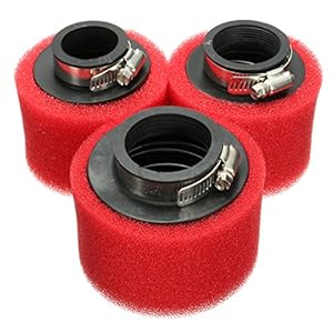 NICOLIE Racing Moto Scooter Bike Dirt Pit Filtre À Air ATV pour 50 Mm 50Cc 35Mm 38Mm 42Mm 48Millimètres – 48Mm