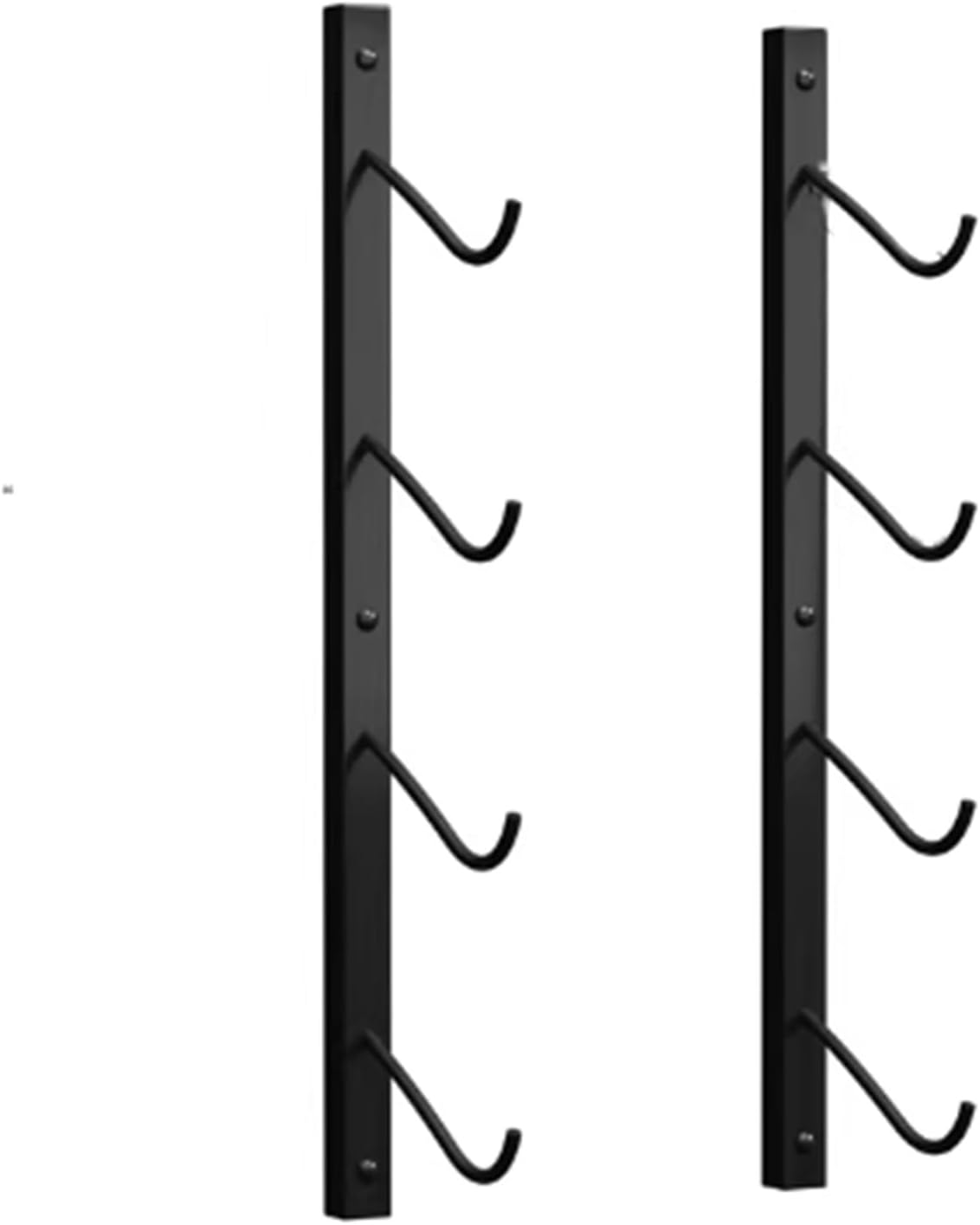 Snowboard Rack, Iron, 4/5/6-Tier Skateboard Wall Mount Rack, Space-Saving Multi-Functional Storage, for Deck, Longboard, Garage