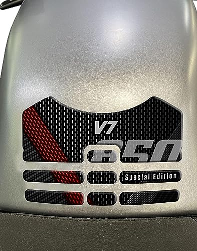 Autocollant en résine effet 3D pour Moto Guzzi V7 850 Stone