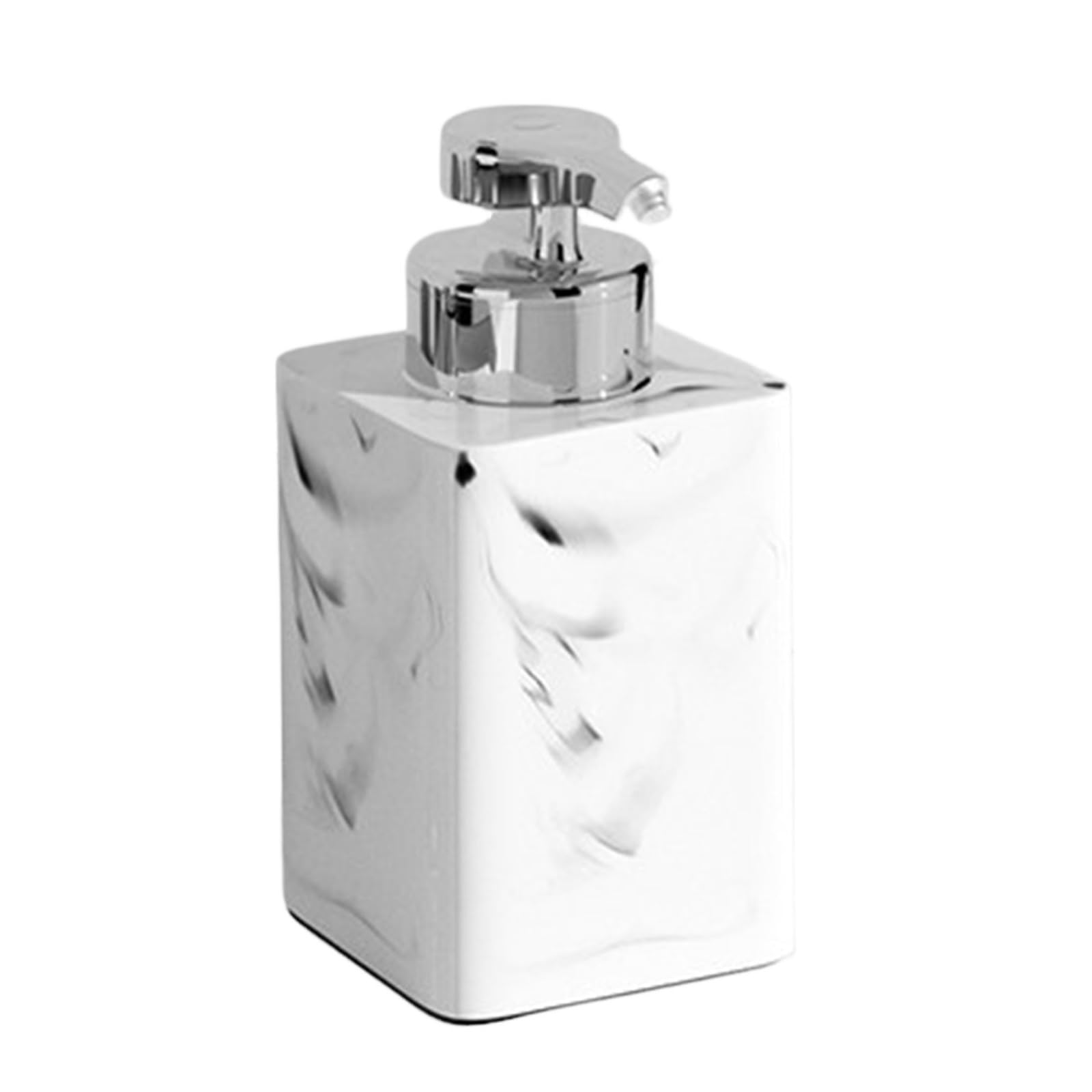 Elegante Dispenser di sapone in schiuma elegante, esclusivo e lussuoso: aggiunge un tocco eleganza all'area del lavandino(Bianco)