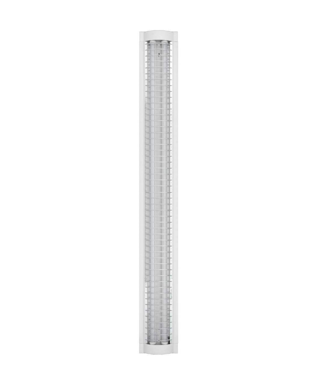 Ledvance LED Büro-Lichtleiste, Leuchte für Innenanwendungen, Klick-Dim über Wandschalter, Länge: 120 cm, LED Office Line Grid 4060000000000 Weiß