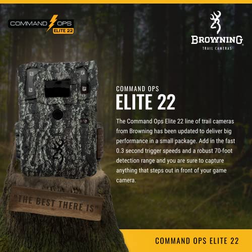 Browning Trail Cameras Command Ops Elite 22 - BTC-4E22 - Game Camera ...