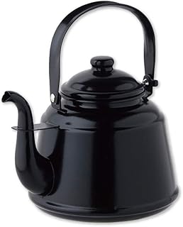 IKEA やかん: スタイリッシュで機能的な選び方 4 Hearth Designs RTK-02 Kettle, Matte Black, 0.8 gal 2.3 L Enameled Kettle