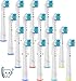 Produktbild Aufsteckbürsten Kompatibel für Braun Oral b Ersatzbürsten Elektrische Zahnbürste Zahnbürstenköpfe Cross Action Sensitive Clean Aufsteckbürsten für Schallzahnbürsten Zahnbürstenaufsatz 16 Stück Weiß