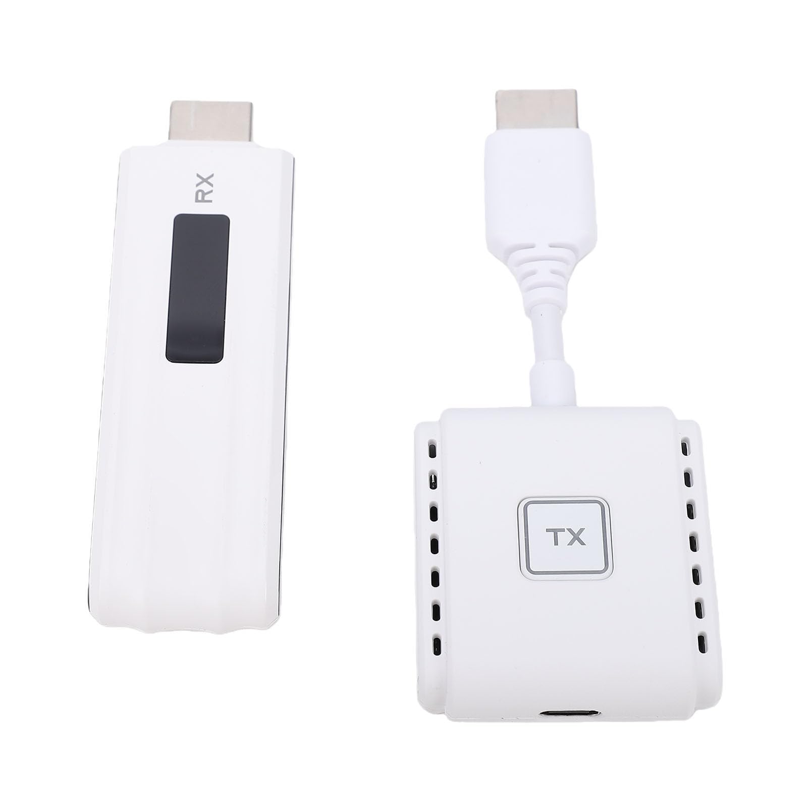 Jectse Bezprzewodowy Nadajnik i Odbiornik USB C na HD, Adapter Wyświetlacza P200 HDMI, Wejście Dekodujące 4K i Wyjście 1080P, Przesyłanie Strumieniowe Wideo i Audio z Laptopa TV Box do