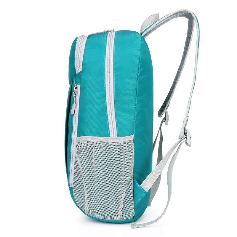 Mochila deportiva ligera impermeable verde miniatura 2