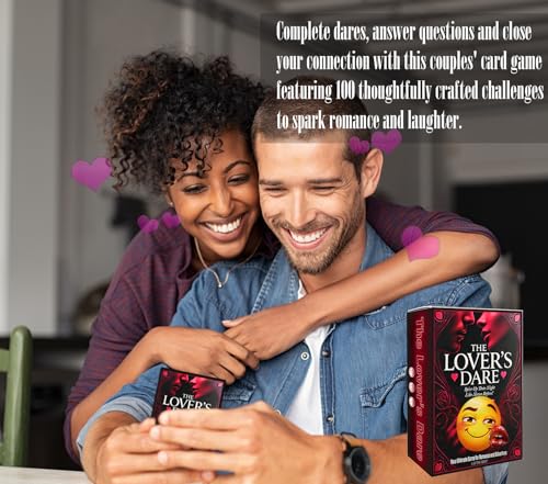 couples games for date night card game for dating super fun card game for couple 100 dares amp questions for your partner romantic anniversary amp valentines gifts for her him the lover39s dare