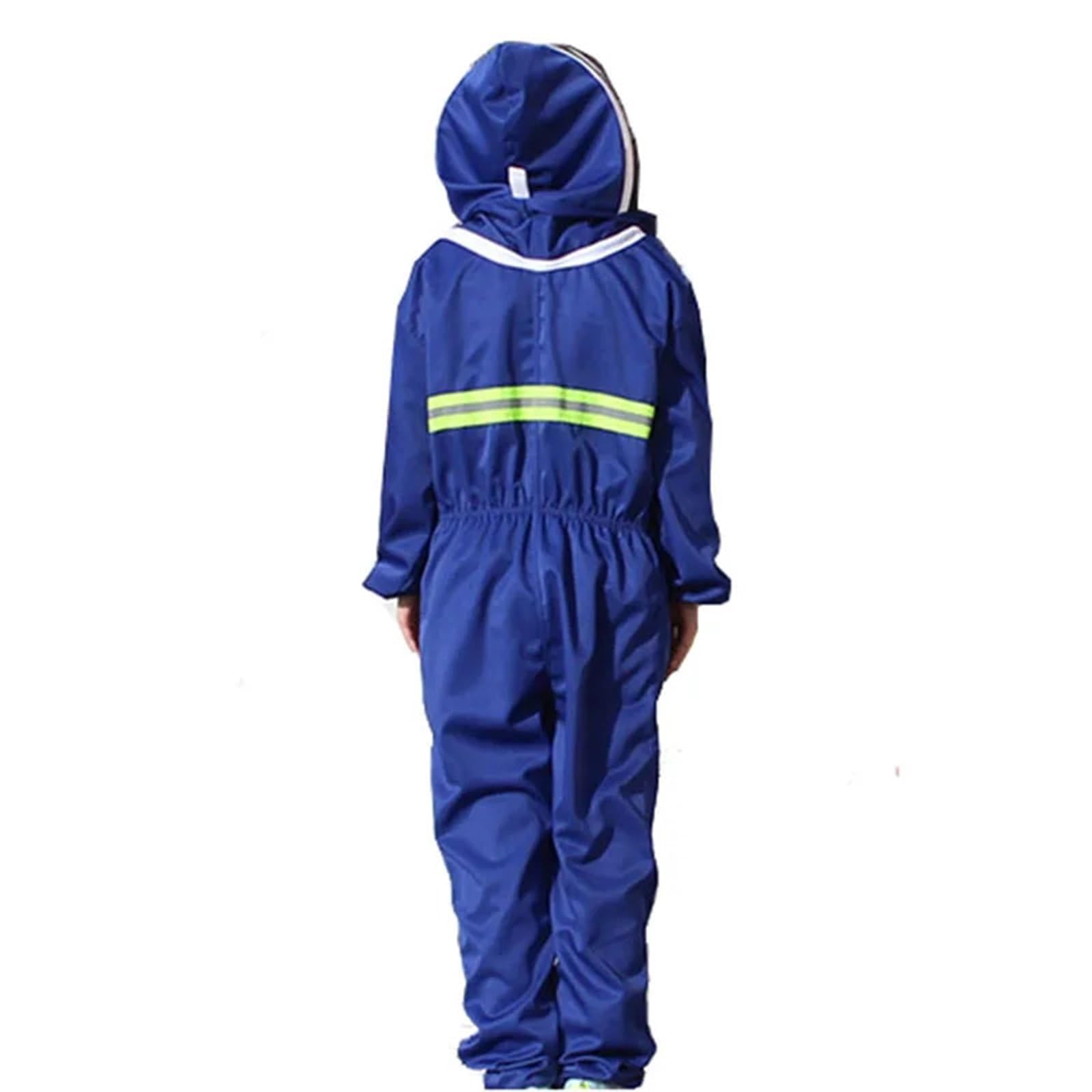 Traje de apicultura azul, ropa de trabajo, traje transpirable, colección de miel for apicultor, equipo, traje de apicultura(Blue 2,L)