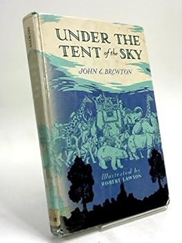 Hardcover Under the tent of the sky,: A collection of poems about animals large and small Book